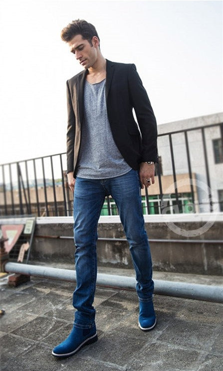 Men's Suede Chelsea Boots - Brite