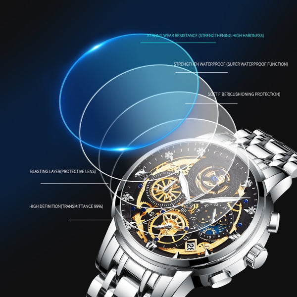 Men's Watch Stainless Steel - Brite