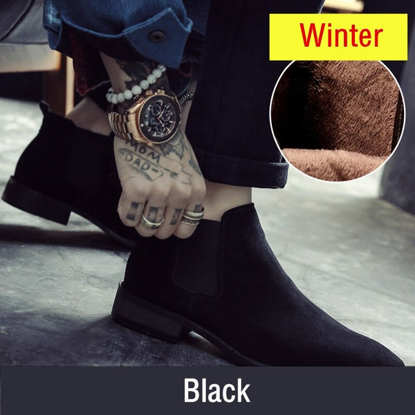 Men's Suede Chelsea Boots - Brite