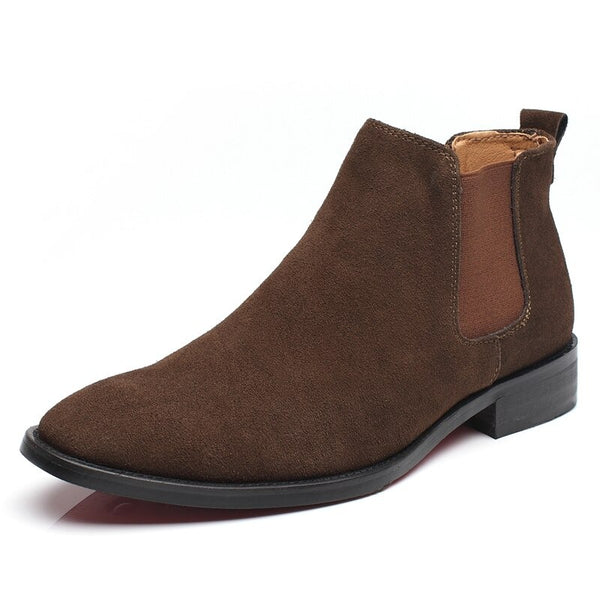 Men's Suede Chelsea Boots - Brite