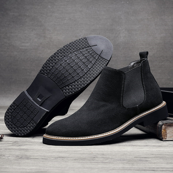 Men's Suede Chelsea Boots - Brite