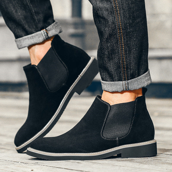 Men's Suede Chelsea Boots - Brite