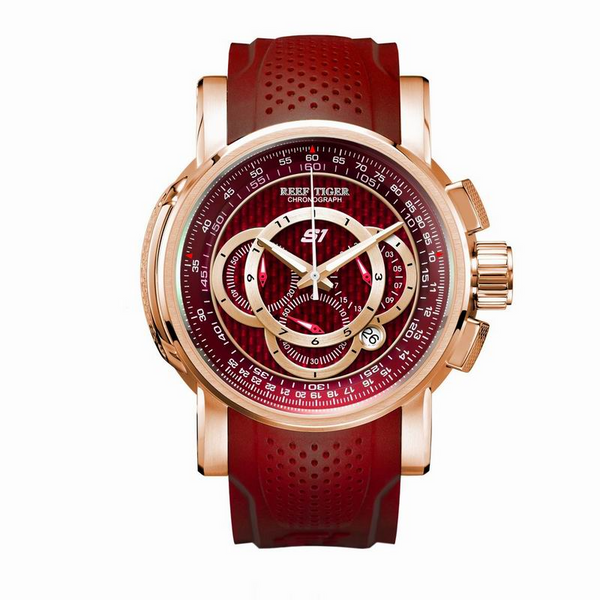 2022 Reef Tiger/RT Designer Sport Rose Gold  Watches for Men - Brite