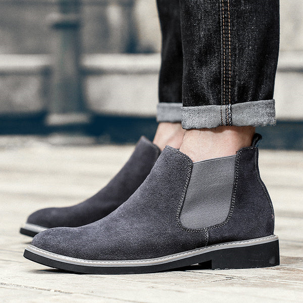 Men's Suede Chelsea Boots - Brite