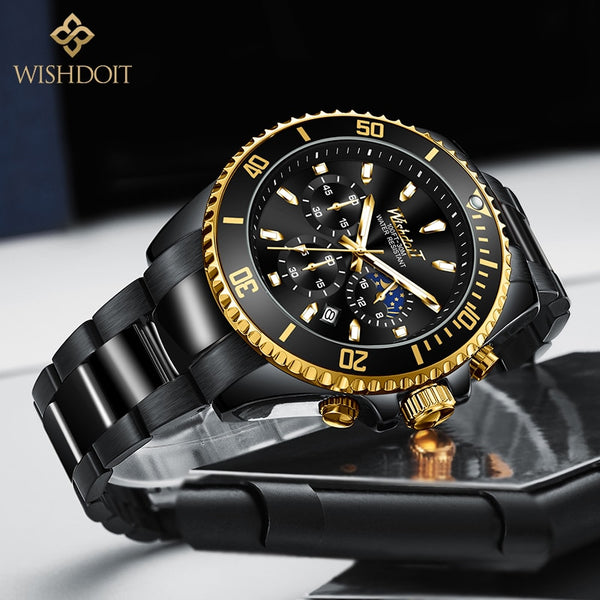 100%Original WISHDOIT Watch for Men - Brite