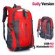 Nylon Waterproof Travel Backpack - Brite