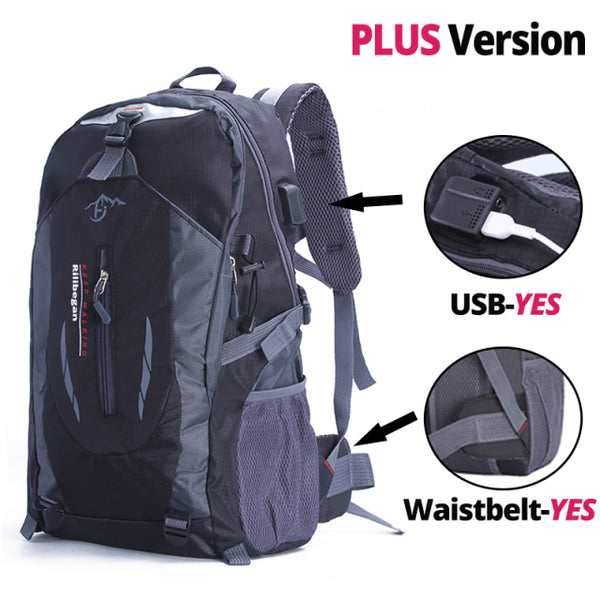 Nylon Waterproof Travel Backpack - Brite