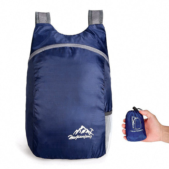 20L Unisex Lightweight Outdoor Backpack Waterproof Portable Foldable - Brite